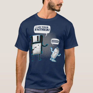 Ich bin dein Vater Floppy Disc USB lustiges Shirt