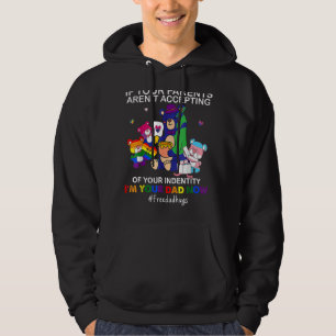 Ich bin dein Vater jetzt Free Vater Hug LGBT Pride Hoodie