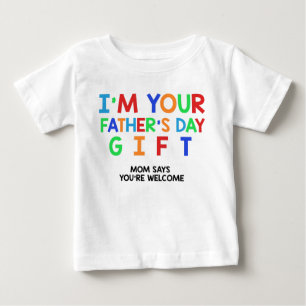 Ich bin dein Vatertagsgeschenk Baby T-shirt