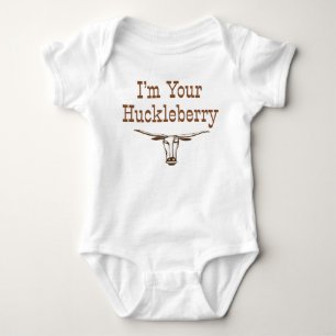 Ich bin deine Huckleberry Baby Strampler