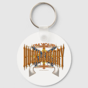 Ich bin deine Huckleberry Schlüsselanhänger