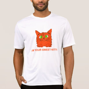 Ich bin deine süße Kitty - Rote Katze von Künstler T-Shirt