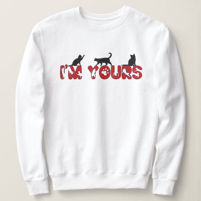 Ich bin deins, Liebe Sweatshirt (Design vorne)