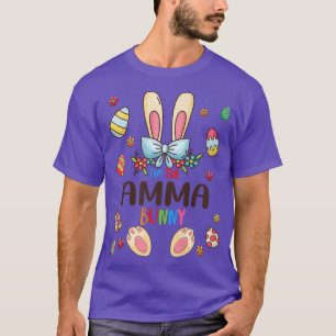 Ich bin der Amma Bunny Oaster Day Matching Family T-Shirt