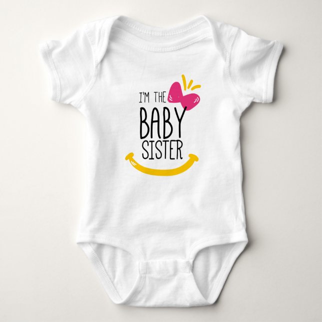 Ich bin der Baby Sister T - Shirt (Vorderseite)