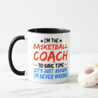 Ich bin der Basketball-Trainer Vintage-Trainer Spo