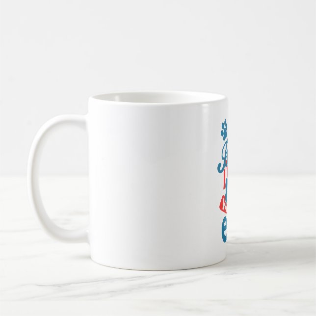 Ich bin der beste Dog Walker für jeden Sommer Kaffeetasse (Links)
