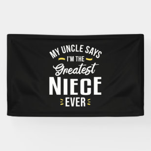 Ich bin der Bestste Niece aller Zeiten Banner