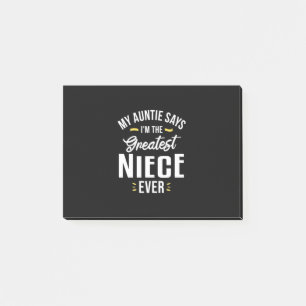 Ich bin der Bestste Niecevers Post-it Klebezettel