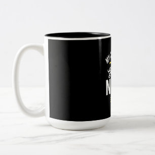 Ich bin der Bestste Niecevers Zweifarbige Tasse