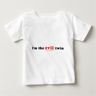 Ich bin der böse Zwilling Baby T-shirt