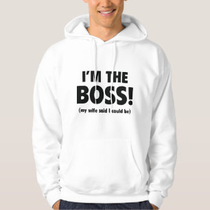 Ich bin der Boss Hoodie