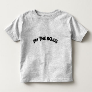 Ich bin der Boss! Kleinkind T-shirt