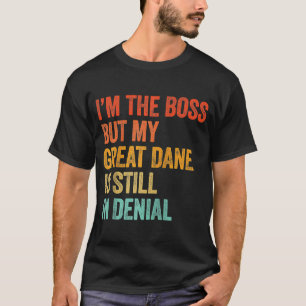 Ich bin der Chef, aber mein großer Tod ist noch im T-Shirt