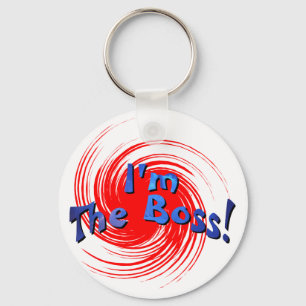 Ich bin der Chef Schlüsselanhänger