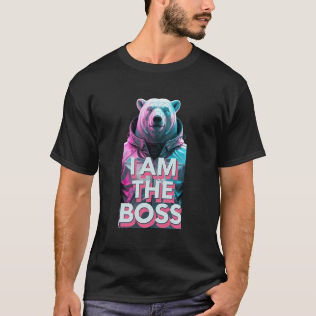 Ich bin der Chef T-Shirt (Vorderseite)
