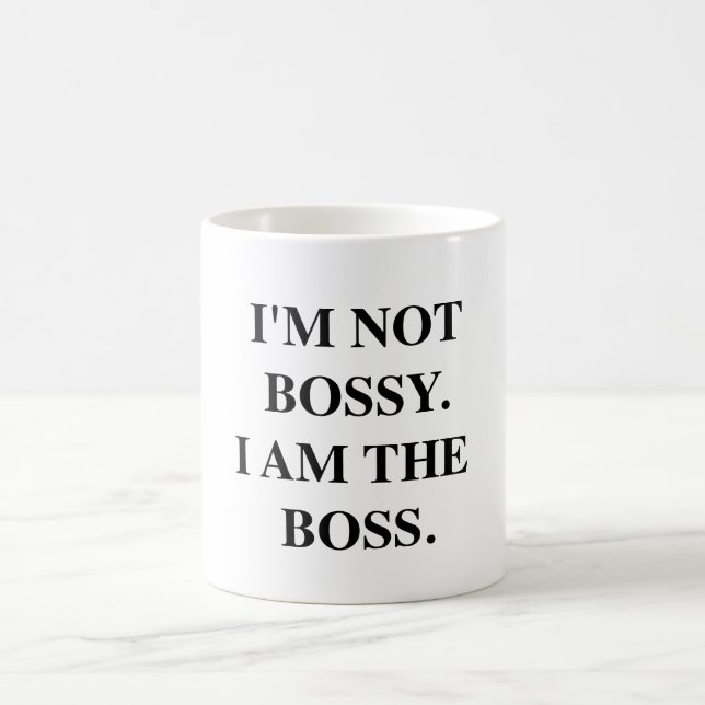 Ich bin der Chef. Tasse (Mittel)