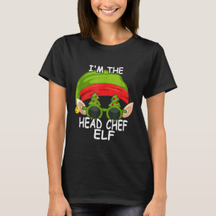 Ich bin der Chefkoch-Elf passende Familiensgruppe T-Shirt