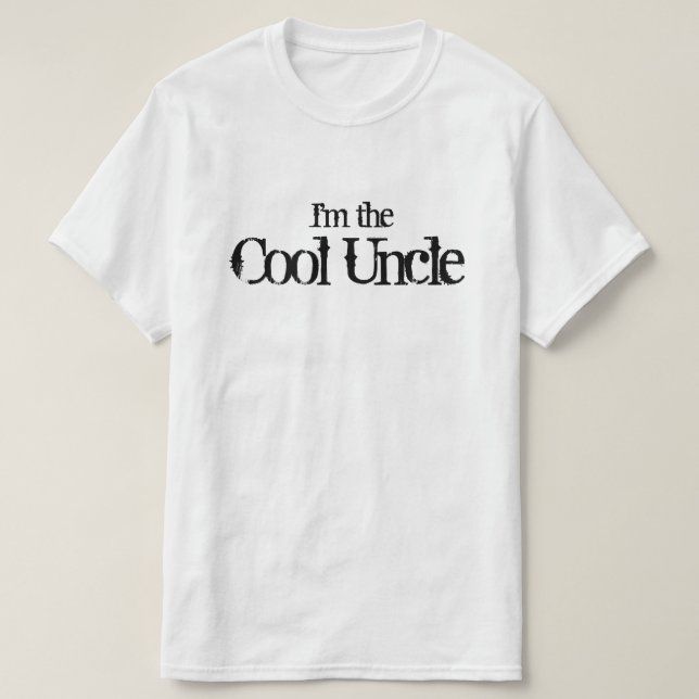 Ich bin der Coole Onkel T-Shirt (Design vorne)