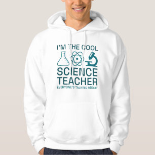 Ich bin der Coole Wissenschaftslehrer Hoodie