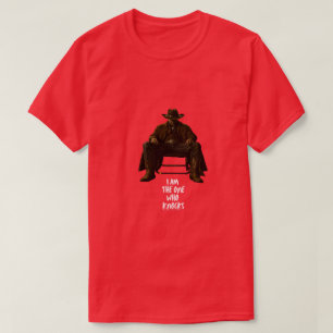 Ich bin der, der klopft Berühmtes Zitat Kaffeeta T-Shirt