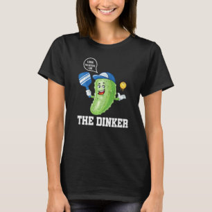 Ich bin der Dinker Pickleball Player Paddle Graphi T-Shirt