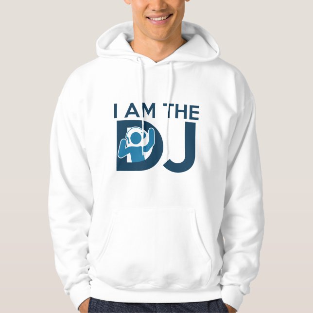 Ich bin der DJ Hoodie (Vorderseite)