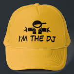 Ich bin der DJ-Hut | Sockel mit DJ mit Kopfhörer Truckerkappe<br><div class="desc">Ich bin der DJ-Hut | Cap mit DJ mit Kopfhörer.</div>