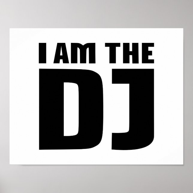 Ich bin der DJ Poster (Vorne)