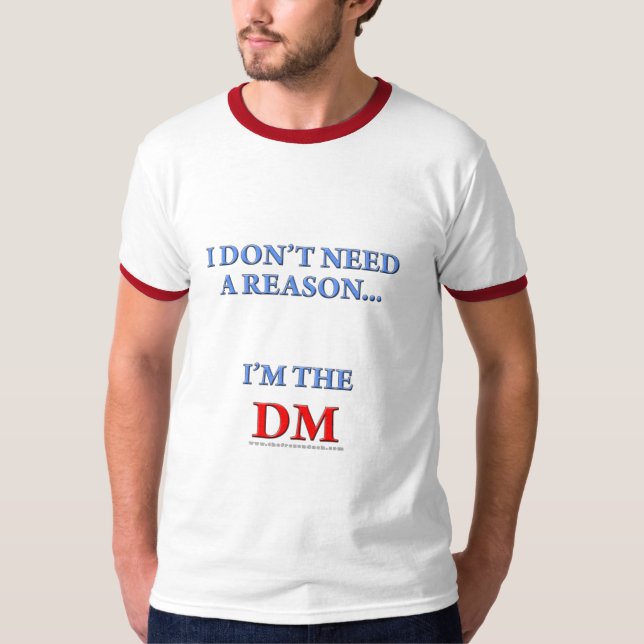 Ich bin der DM T-Shirt (Vorderseite)