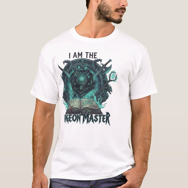 Ich bin der Dungeon Master T-Shirt (Vorderseite)