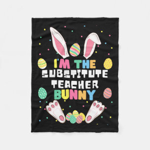 Ich bin der Ersatzlehrer Bunny Funny Kanbit East Fleecedecke