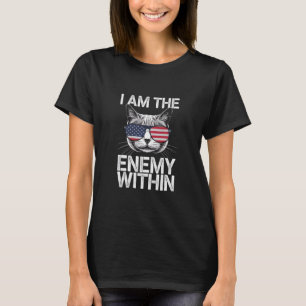 Ich bin der Feind in Kamala Harris 2024  T-Shirt