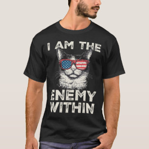 Ich bin der Feind in T-Shirt - Kamala Harris 2024
