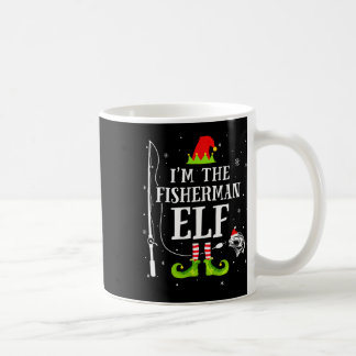 Ich bin der Fischer Elf passend lustig Angeln Chri Kaffeetasse