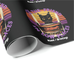 Ich bin der Freund an niedrigen Orten Lustige Zita Geschenkpapier