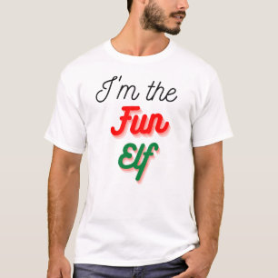 Ich bin der Fun Elf   Witziger Witz Weihnachten T-Shirt
