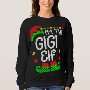 Ich bin der Gamer Elf Matching Family Weihnachten Sweatshirt