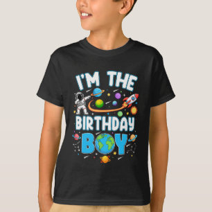 Ich bin der Geburtstags-Astronaut Familie Weltraum T-Shirt