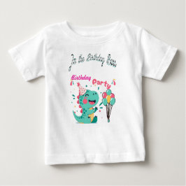 Ich bin der Geburtstagsboss Baby T-shirt