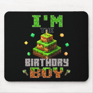 Ich bin der Geburtstagsjunge Party Video Gamer Pix Mousepad