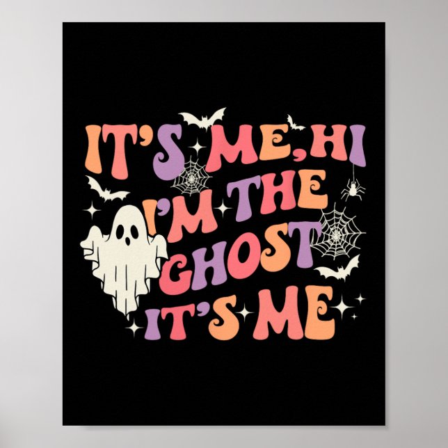 Ich bin der Geist, ich bin glücklich Halloween Poster (Vorne)