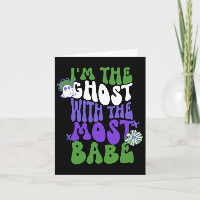 Ich bin der Geist mit dem meisten Bes-Appell Karte (Vorderseite)