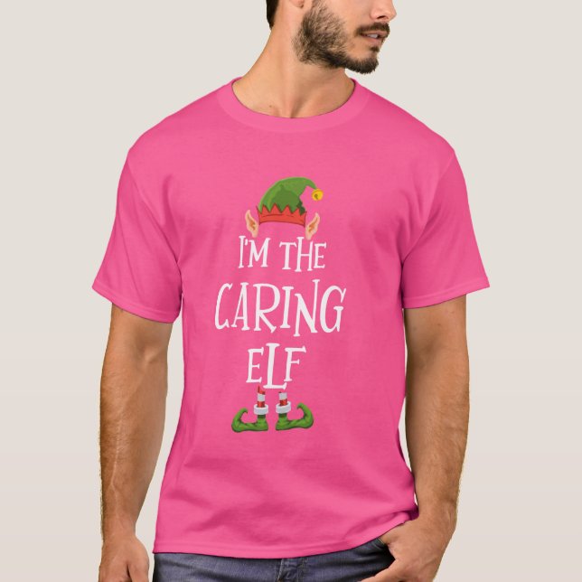 Ich bin der Gekümmert Elf Graphic - Funny Ugly Wei T-Shirt (Vorderseite)