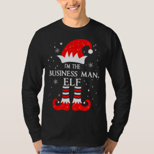 Ich bin der Geschäftsmann Elf passend zur Familien T-Shirt