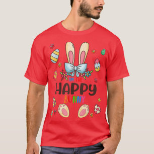 Ich bin der glückliche Ostern Tag Matching Familie T-Shirt