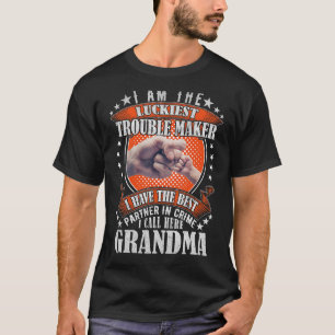 Ich bin der glücklichste Macher, den ich sie Oma n T-Shirt