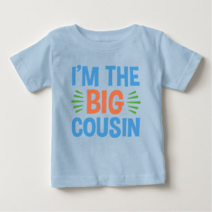 Ich bin der große Cousin Baby T-shirt