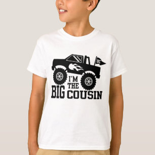 Ich bin der große Cousin-Monster-LKW T-Shirt