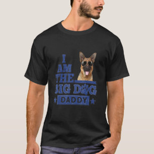 Ich bin der große Hundedaddy Deutscher Schäferhund T-Shirt